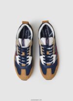 hombres zapatillas combinadas foster man Pepe Jeans 44JTZ1174 tabaco - Imagen 3