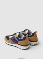 hombres zapatillas combinadas foster man Pepe Jeans 44JTZ1174 tabaco - Imagen 5