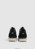 hombres zapatillas combinadas foster man Pepe Jeans 44JTZ1199 negro - Imagen 4
