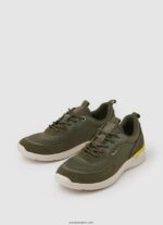 hombres zapatillas jay pro combinadas Pepe Jeans 44JTZ1187 verde caqui - Imagen 3