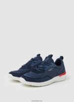 hombres zapatillas jay pro combinadas Pepe Jeans 44JTZ1219 Armada - Imagen 3