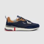 hombres zapatillas london pro combinadas Pepe Jeans 44JTZ1228 océano