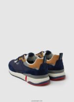 hombres zapatillas london pro combinadas Pepe Jeans 44JTZ1228 océano - Imagen 4
