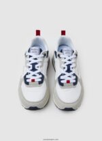 hombres zapatillas london pro combinadas Pepe Jeans 44JTZ1229 blanco de fábrica - Imagen 2