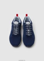 hombres zapatillas london pro combinadas Pepe Jeans 44JTZ1230 Armada - Imagen 2