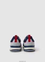 hombres zapatillas london pro combinadas Pepe Jeans 44JTZ1230 Armada - Imagen 4