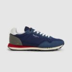 hombres zapatillas retro hombre natch Pepe Jeans 44JTZ1235 Armada