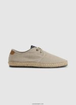 hombres zapatillas turisticas de lino Pepe Jeans 44JTZ1250 crudo