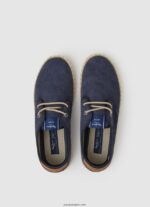 hombres zapatillas turisticas de piel clac Pepe Jeans 44JTZ1246 océano - Imagen 2