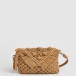 mujer bandolera de macramé Pepe Jeans 44JTZ744 camello