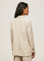 mujer blazer liso con hombreras Pepe Jeans 44JTZ134 fuerte - Imagen 4