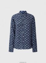 mujer blusa con estampado geométrico Pepe Jeans 44JTZ357 multi - Imagen 5