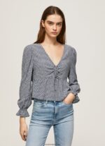 mujer blusa con logo estampado Pepe Jeans 44JTZ364 multi