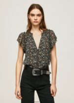 mujer blusa de gasa con estampado floral Pepe Jeans 44JTZ367 multi