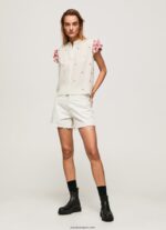 mujer blusa mao detalles bordados Pepe Jeans 44JTZ322 multi - Imagen 2