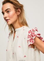 mujer blusa mao detalles bordados Pepe Jeans 44JTZ322 multi