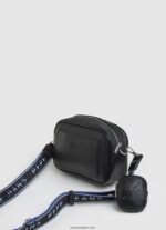 mujer bolsa crossbody con logo en relieve Pepe Jeans 44JTZ713 negro - Imagen 2
