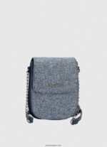mujer bolso de móvil jaspeado Pepe Jeans 44JTZ726 océano