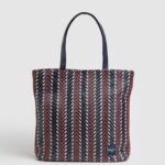 mujer bolso shopper de tela con zigzag Pepe Jeans 44JTZ739 dulwich