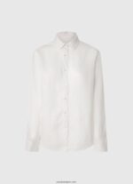 mujer camisa regular fit lisa Pepe Jeans 44JTZ333 blanco - Imagen 5