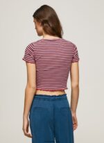 mujer camiseta con estampado de rayas Pepe Jeans 44JTZ442 multi - Imagen 4