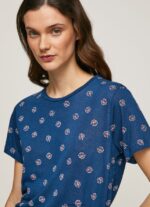 mujer camiseta con estampado floral Pepe Jeans 44JTZ444 multi - Imagen 3