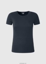mujer camiseta de algodón con logo Pepe Jeans 44JTZ417 dulwich - Imagen 5