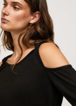 mujer camiseta de manga larga con tirantes Pepe Jeans 44JTZ399 negro - Imagen 3