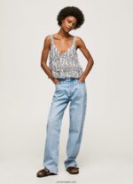 mujer camiseta sin mangas con estampado floral Pepe Jeans 44JTZ334 multi - Imagen 2