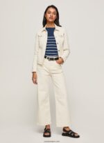 mujer chamarra de mezclilla de segunda mano Pepe Jeans 44JTZ104 mezclilla - Imagen 2