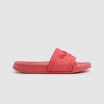 mujer chanclas de playa con logo deslizante Pepe Jeans 44JTZ684 coral