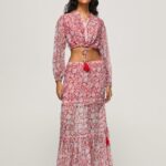 mujer falda con estampado floral Pepe Jeans 44JTZ477 multi