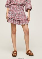 mujer falda con estampado floral Pepe Jeans 44JTZ503 multi - Imagen 2