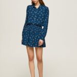 mujer falda con estampado floral Pepe Jeans 44JTZ505 multi