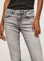 mujer jeans pitillo con tiro medio Pepe Jeans 44JTZ43 mezclilla - Imagen 3