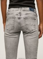 mujer jeans pitillo con tiro medio Pepe Jeans 44JTZ43 mezclilla - Imagen 5