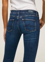 mujer jeans pitillo con tiro medio Pepe Jeans 44JTZ44 mezclilla - Imagen 5