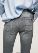 mujer jeans regent de talle alto Pepe Jeans 44JTZ47 mezclilla - Imagen 5