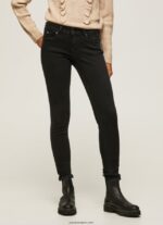 mujer jeans soho de corte slim con cintura media Pepe Jeans 44JTZ56 mezclilla - Imagen 2