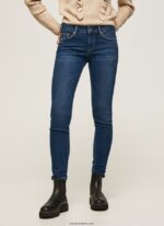 mujer jeans soho de corte slim con cintura media Pepe Jeans 44JTZ57 mezclilla - Imagen 2