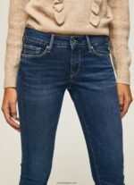 mujer jeans soho de corte slim con cintura media Pepe Jeans 44JTZ57 mezclilla - Imagen 3
