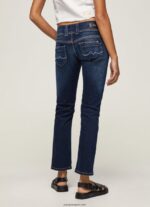 mujer jeans venus de corte regular y tiro bajo Pepe Jeans 44JTZ30 mezclilla - Imagen 4