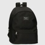 mujer mochila aris de rendimiento con cremallera doble Pepe Jeans 44JTZ752 negro