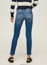 mujer nuevos vaqueros brooke midrise regular fit Pepe Jeans 44JTZ8 mezclilla - Imagen 4