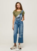 mujer overol de mezclilla de algodón Pepe Jeans 44JTZ98 mezclilla - Imagen 2