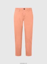 mujer pantalones chinos maura regular Pepe Jeans 44JTZ308 durazno - Imagen 5