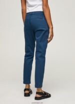 mujer pantalones chinos maura regular Pepe Jeans 44JTZ309 océano - Imagen 3