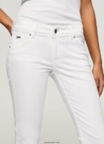 mujer pantalones pitillo acampanados Pepe Jeans 44JTZ310 blanco - Imagen 3