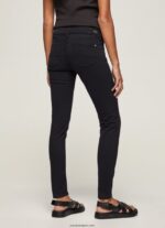 mujer pantalones pitillo clásicos Pepe Jeans 44JTZ297 negro - Imagen 4