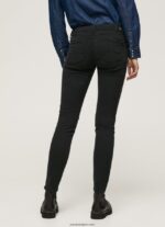mujer pantalones pitillo clásicos Pepe Jeans 44JTZ297 negro - Imagen 5